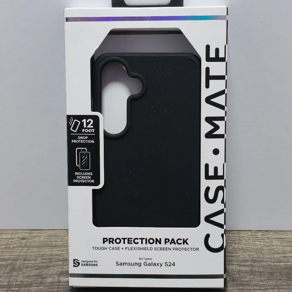 CaseMate Cell Phone Case & Screen Protector Samsung Galaxy S24
